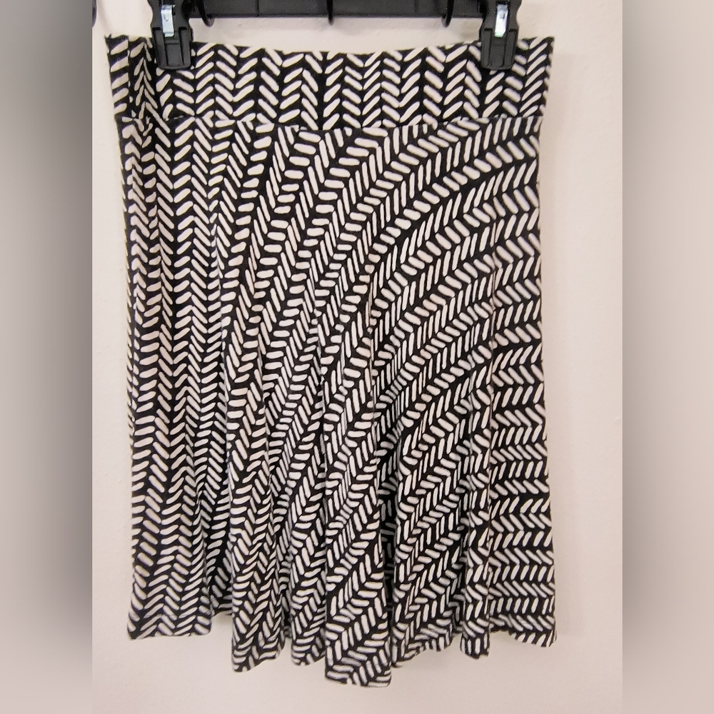 A-line midi skirt
